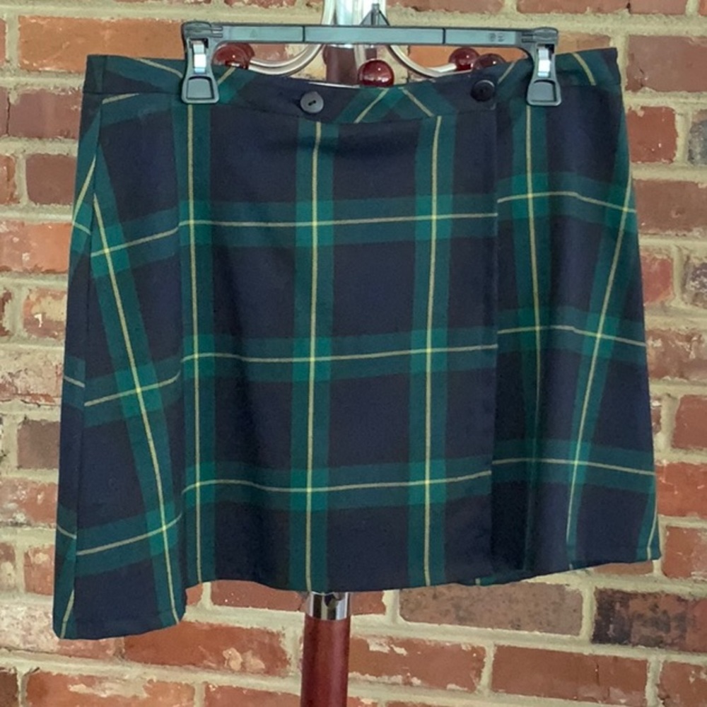 Urban Outfitters Plaid Miniskirt, Size L